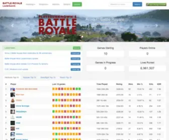 Battleroyalemod.com(A3BR Leaderboards) Screenshot