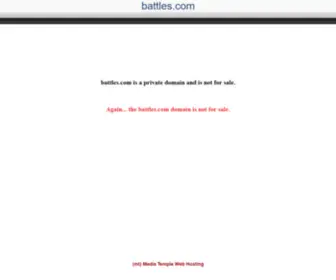 Battles.com(Private Domain) Screenshot