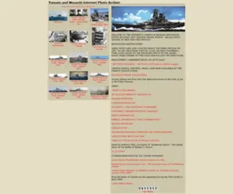 Battleshipyamato.com(Yamato and Musashi Internet Photo Archive) Screenshot