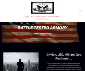 Battletestedarmory.com(Battle Tested Armory) Screenshot