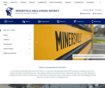 Battlinminers.com(Minersville Area School District) Screenshot