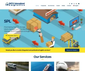 Batulogistics.com(Batu International Logistics) Screenshot