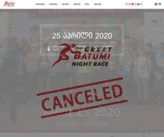 Batumi-Marathon.com(Batumi Marathon) Screenshot