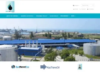 Batumioilterminal.com(Batumi Oil Terminal) Screenshot
