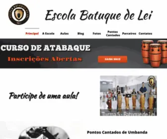 Batuquedelei.com.br(Batuque de Lei) Screenshot