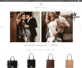 Batycki.pl(Torebki damskie ♥ skórzane w . Szukasz sklepu online z damskimi torebkami) Screenshot