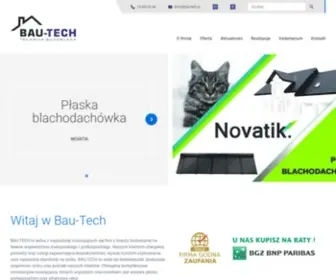 Bau-Tech.pl(W swojej ofercie posiadamy) Screenshot