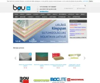 Bau24.lv(Būvmateriālu) Screenshot