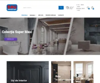 Bauconstruct.md(Materiale de constructii in Chisinau Moldova) Screenshot