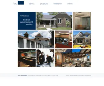 Bauarchitecture.com(BAU Architecture) Screenshot