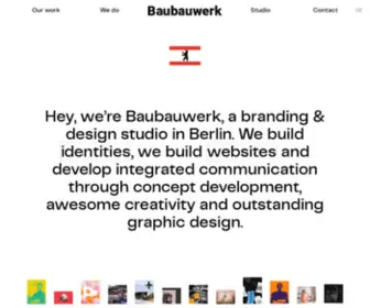 Baubauwerk.com(Branding & design) Screenshot