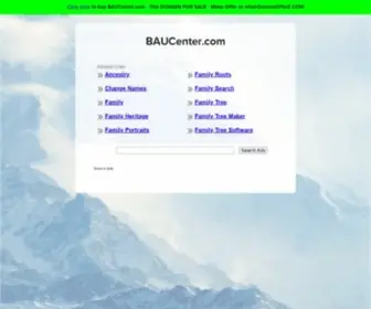 Baucenter.com(The Leading BAU Center Site on the Net) Screenshot