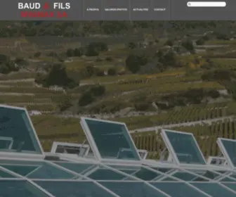 Baud-Fils.ch(Baud & Fils SARL) Screenshot