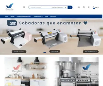 Baudinequipamientos.com(Inicio Baudin Equipamientos) Screenshot