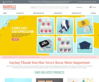 Baudville.com(Employee Recognition Gifts & Custom Awards) Screenshot