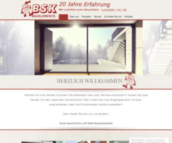 Bauelemente-Leipzig.de(Fenster) Screenshot