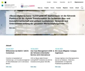 Bauen-Digital.ch(Bauen digital Schweiz) Screenshot