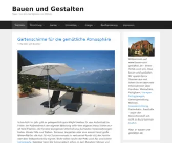 Bauen-UND-Gestalten.de(Bauen und Gestalten bietet Informationen rund um die eigenen vier Wände) Screenshot