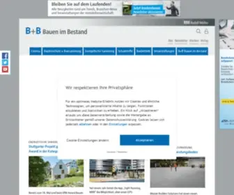 Bauenimbestand24.de(Bauen im Bestand) Screenshot