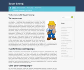 Bauer-Energi.no(Bauer Energi) Screenshot