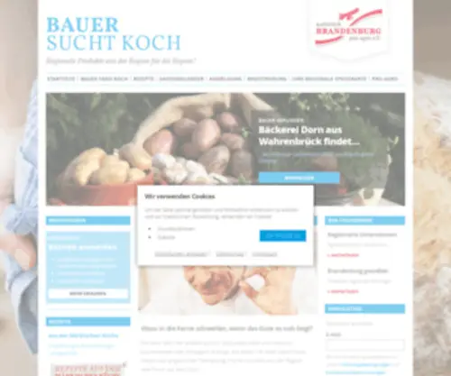 Bauer-Sucht-Koch.de(Bauer sucht Koch) Screenshot