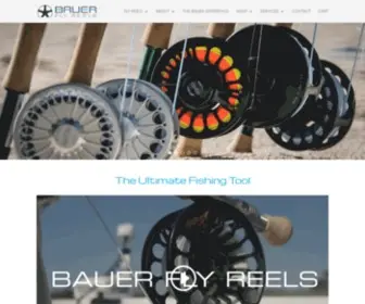 Bauerflyreel.com(Bauer Premium Fly Reels) Screenshot