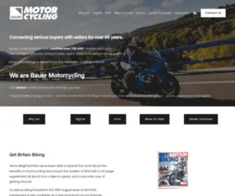 Bauermotorcycling.com(Bauer Motorcycling) Screenshot