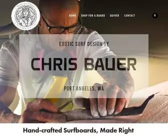 Bauersurfboards.com(Bauer Surfboards) Screenshot