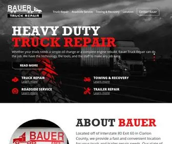 Bauertruckrepair.com(Bauer Truck Repair) Screenshot