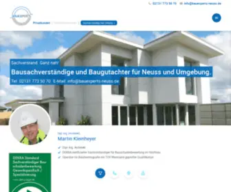 Bauexperts-Neuss.de(Bausachverständiger & Baugutachter) Screenshot