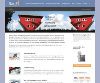 Baufi-Info24.de(Baufinanzierung Vergleich & News) Screenshot