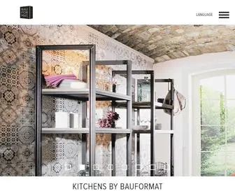 Bauformatusa.com(Premium European kitchens) Screenshot