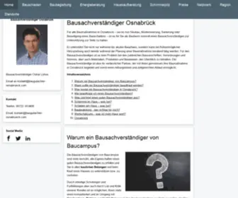 Baugutachter-Osnabrueck.com(Baugutachter Osnabrück) Screenshot