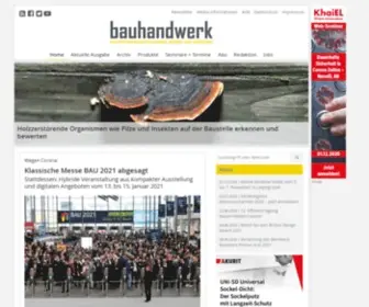 Bauhandwerk.de(bauhandwerk) Screenshot