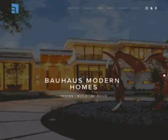 Bauhaus.co(Bauhaus Modern Homes) Screenshot