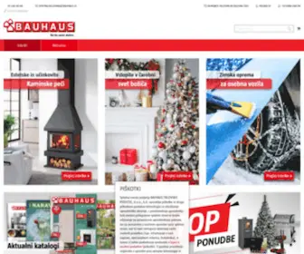 Bauhaus.si(BAUHAUS Slovenija) Screenshot