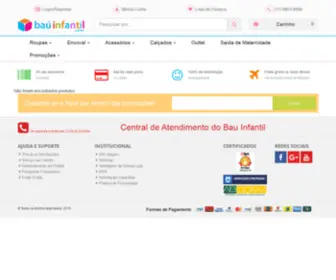 Bauinfantil.com(Roupas de Bebe) Screenshot