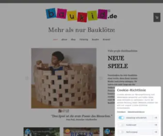 Baukid.de(Baukid Holzbauklötze) Screenshot