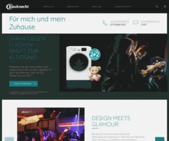 Bauknecht.de(Bauknecht) Screenshot