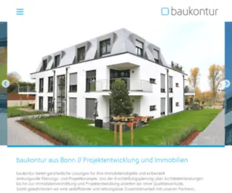 Baukontur.de(Immobilien & Projektentwicklung) Screenshot