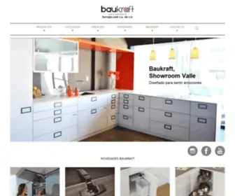 Baukraft.mx(Blum, Vauth Sagel, Accuride, Hafele) Screenshot