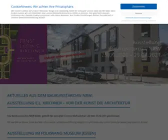Baukunstarchiv.nrw(Baukunstarchiv NRW) Screenshot