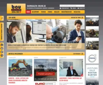 Baumagazin-Online.de(Bauportal) Screenshot