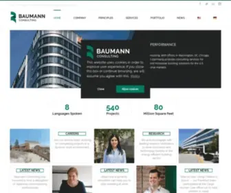 Baumann-US.com(Baumann Consulting) Screenshot