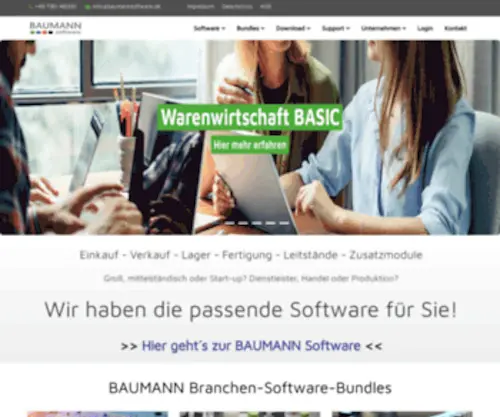 Baumanncomputer.de(Baumanncomputer) Screenshot