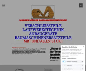 Baumaschinenteile.com(Baggerzähne) Screenshot