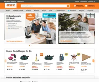 Baumax.com(OBI Baumarkt) Screenshot