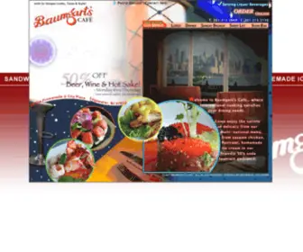 BaumGartscafe.com(Baumgart's Cafe) Screenshot