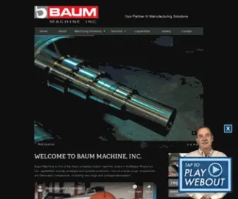 Baummachine.com(Baum Machine) Screenshot