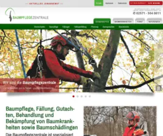 Baumpflege-Muenster.de(Wir sind qualifi­zierte Baumpfleger) Screenshot